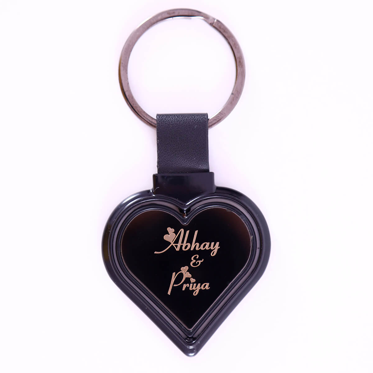 Love Message Heart Keychain