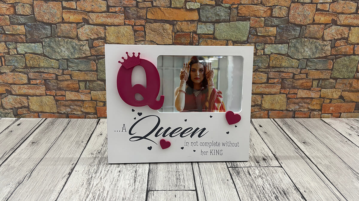 Queen Message Photo Frame