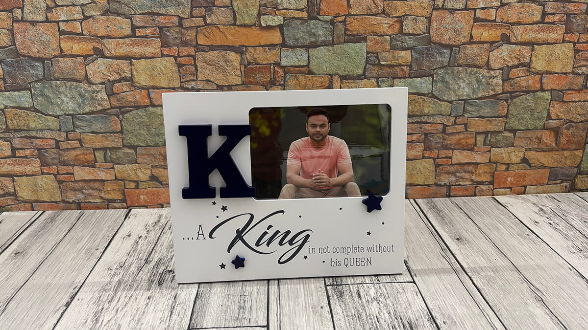 King Photo Frame