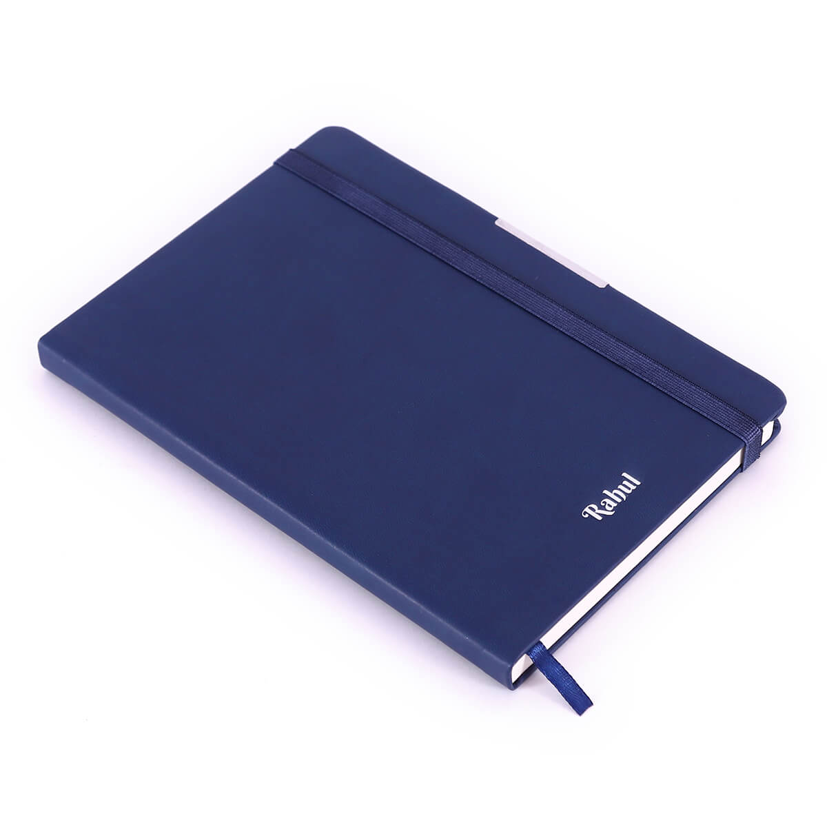 Navy Blue Name Diary