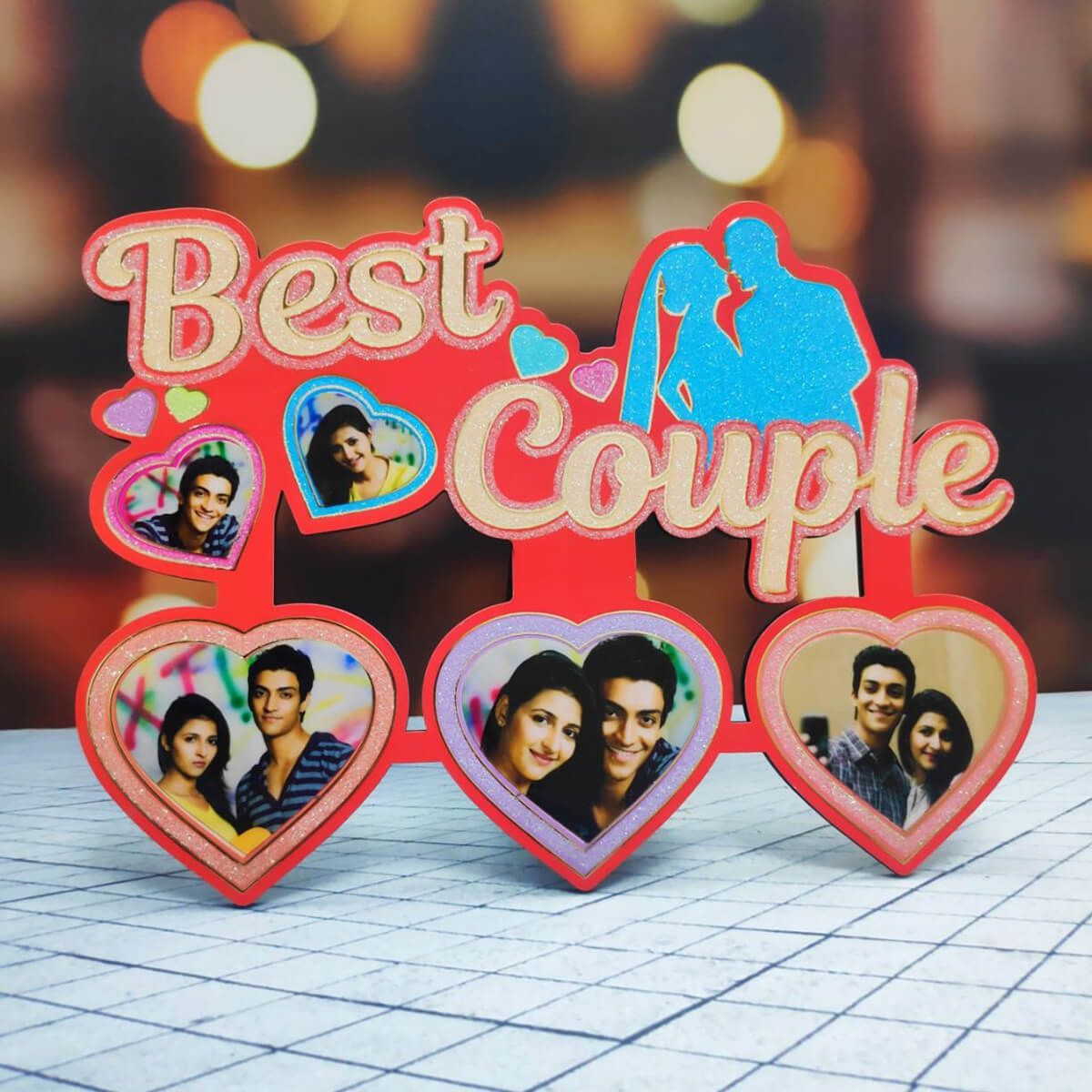 Best Couple Heart Display