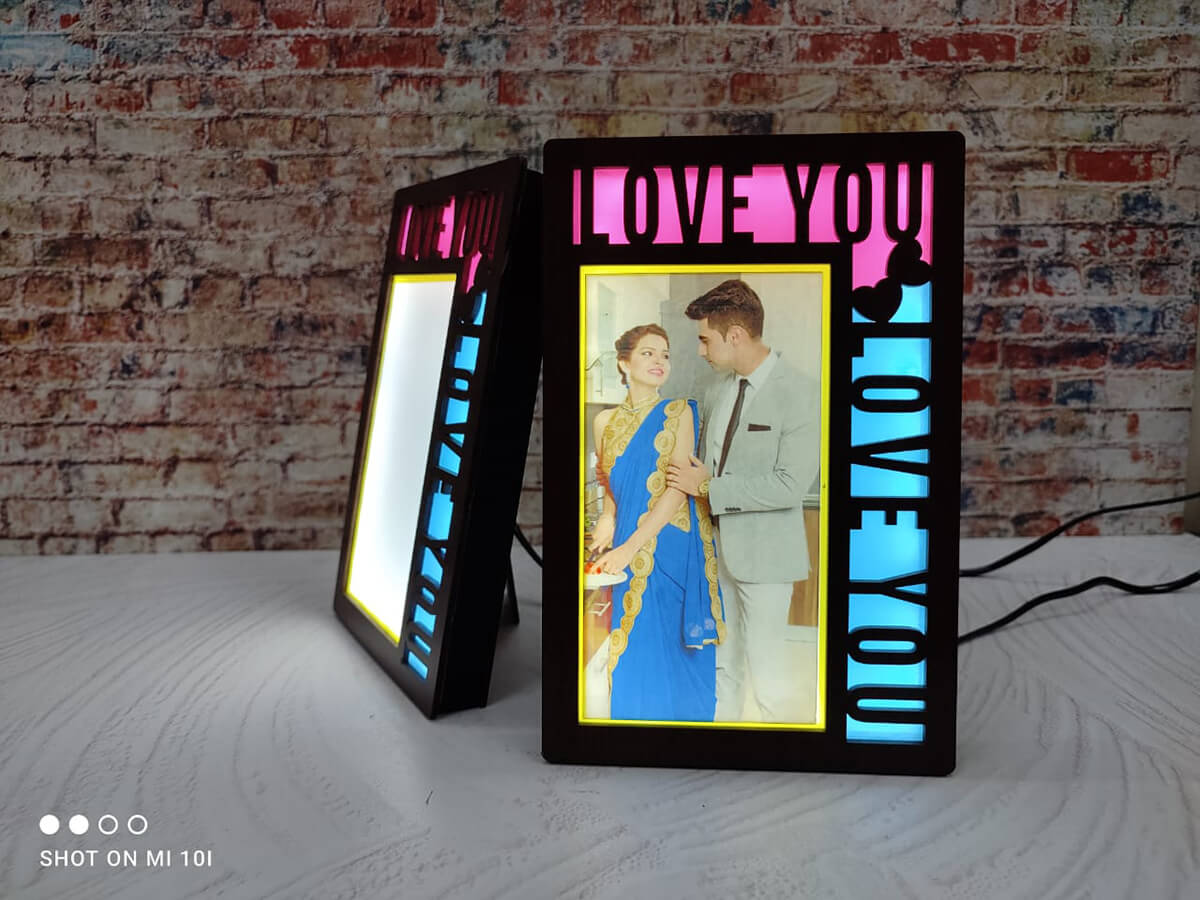 Love You Photo Lamp