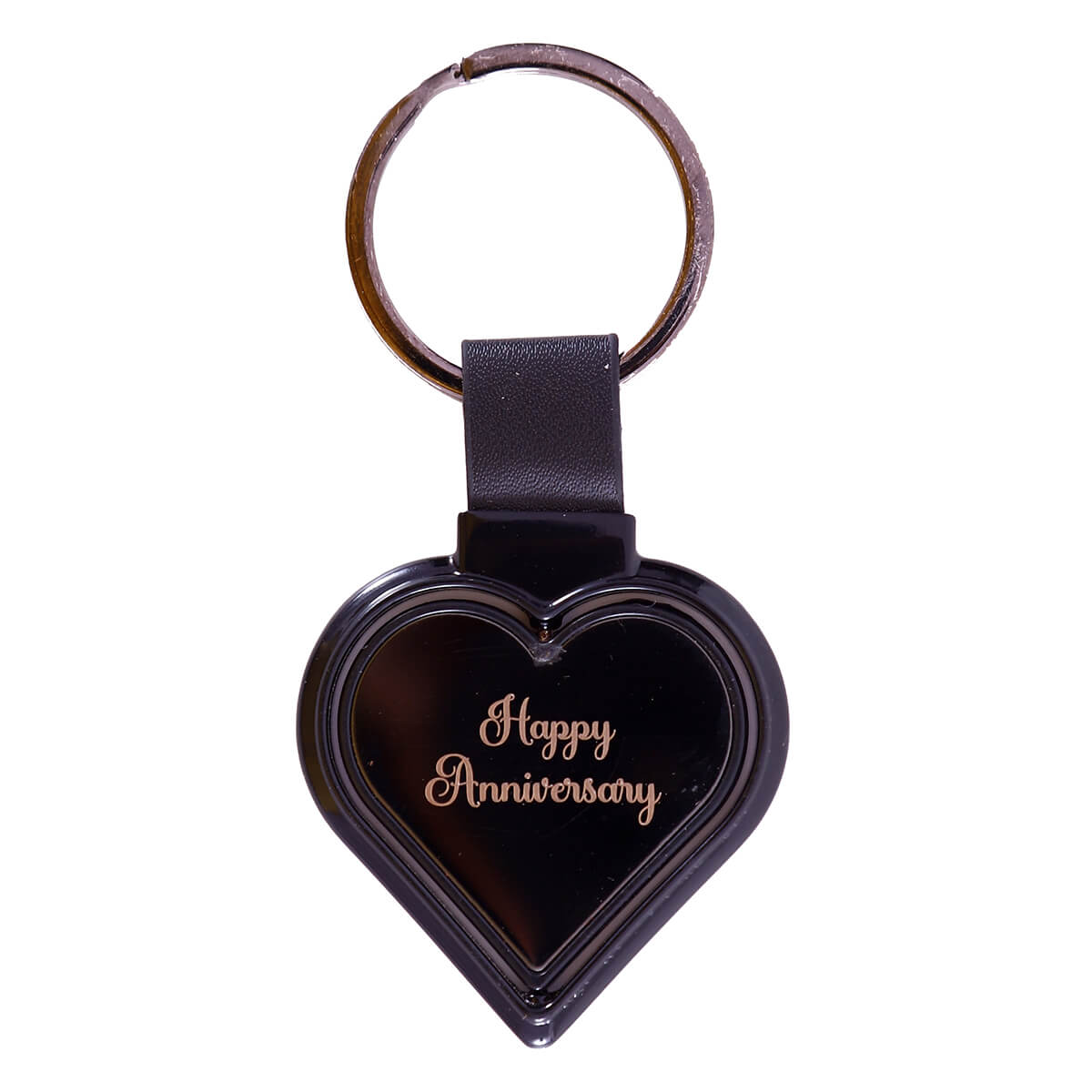 Happy Anniversary Heart Keychain