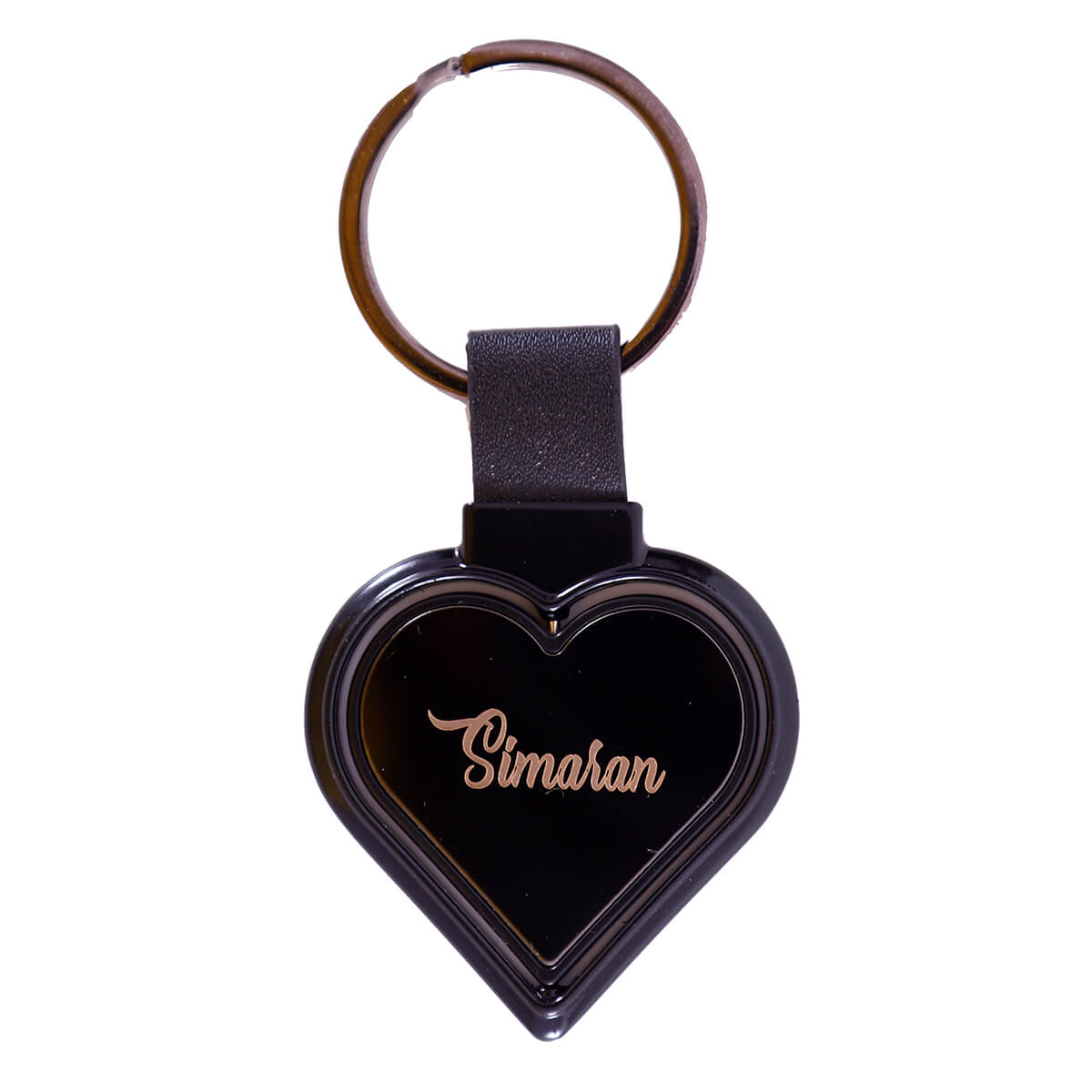 Soulmate Heart Keychain