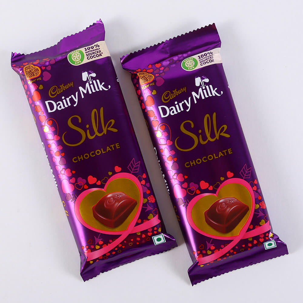 Dairy Milk Silk Bar Pair