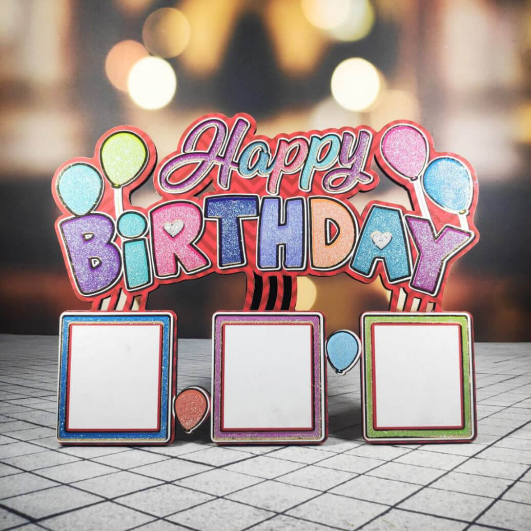 Birthday Multi-Photo Display
