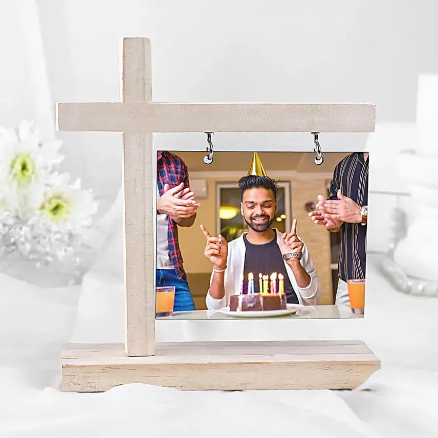Natural-Style Table Photo Frame