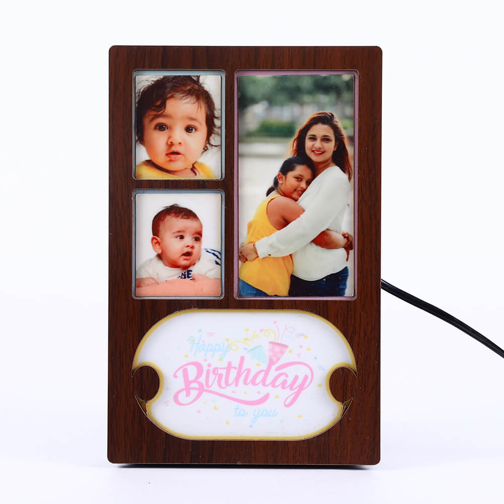Birthday LED Portrait Frame