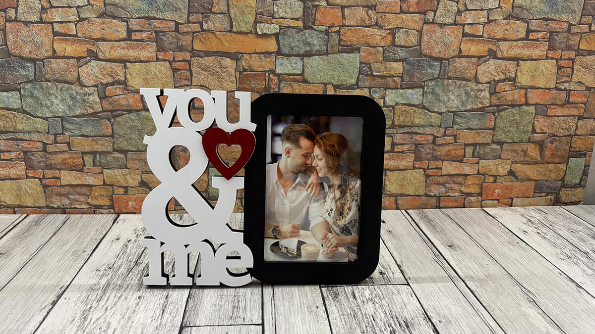 You and Me Photo Frame