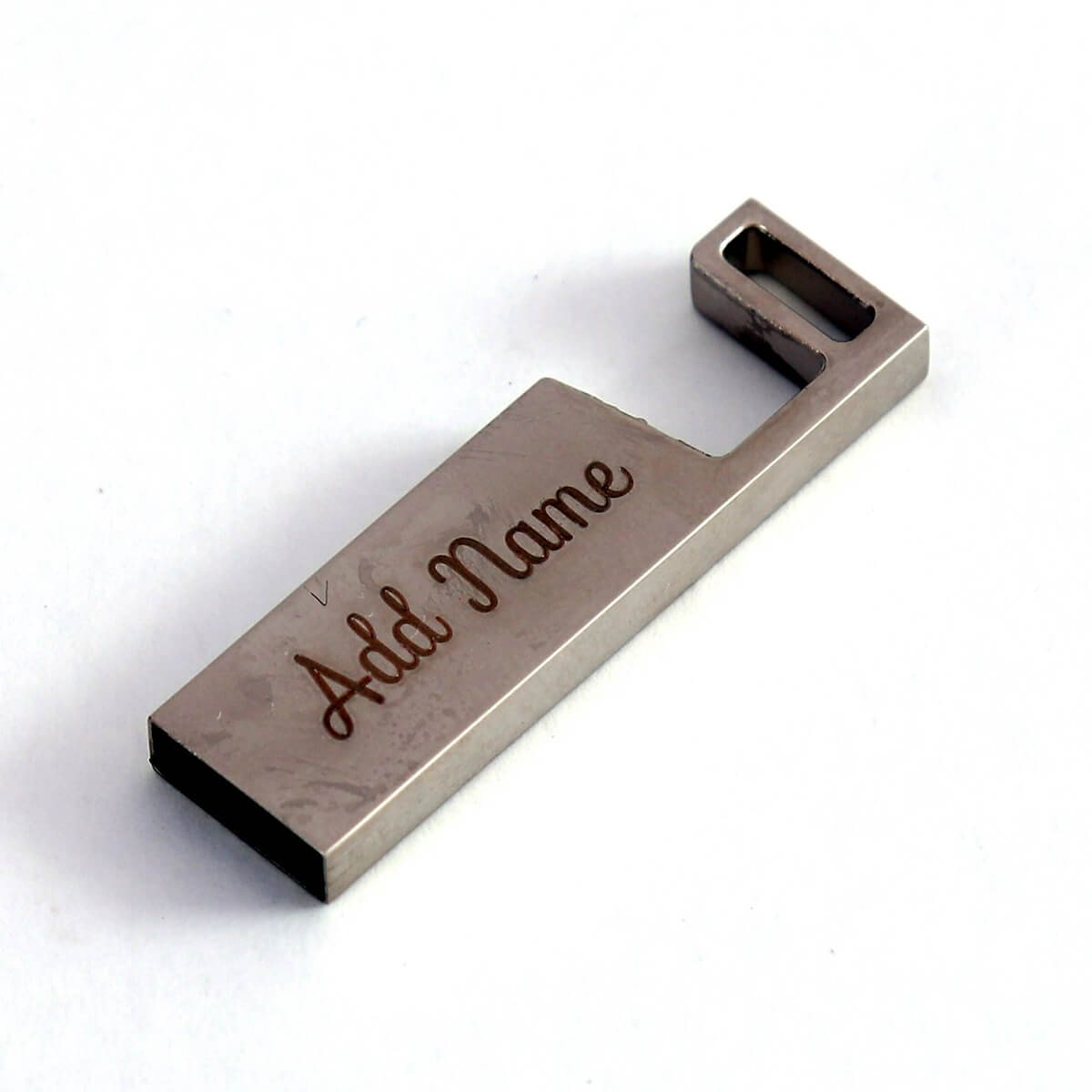 Silver Slider USB Drive